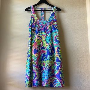 NWOT Lilly Pulitzer Poppy Silk Dress Toucan Dress